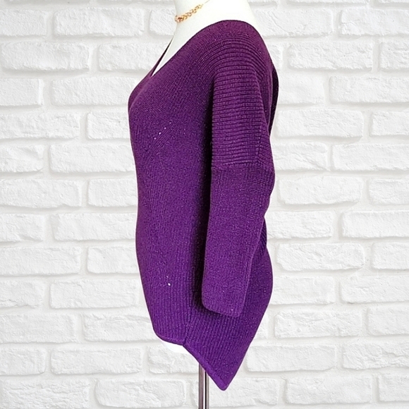 EXPRESS Dolman Style Sparkle Sweater - Picture 5 of 8